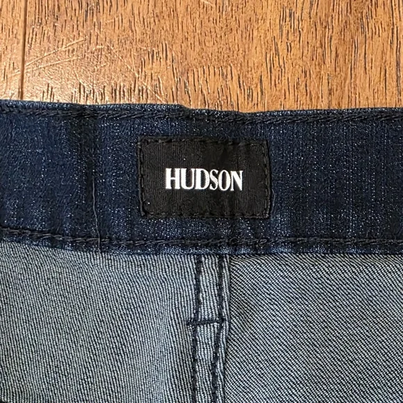 NWT Hudson Byron Slim Straight Zip Fly Stretch Denim Jeans in Lambert Blue. 40 - Picture 2 of 12